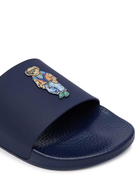 26SS 폴로 랄프로렌 뮬/슬리퍼 809P09762002 Dark Blue - POLO RALPH LAUREN