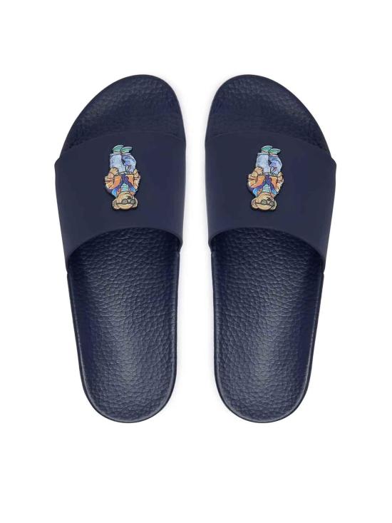 26SS 폴로 랄프로렌 뮬/슬리퍼 809P09762002 Dark Blue - POLO RALPH LAUREN