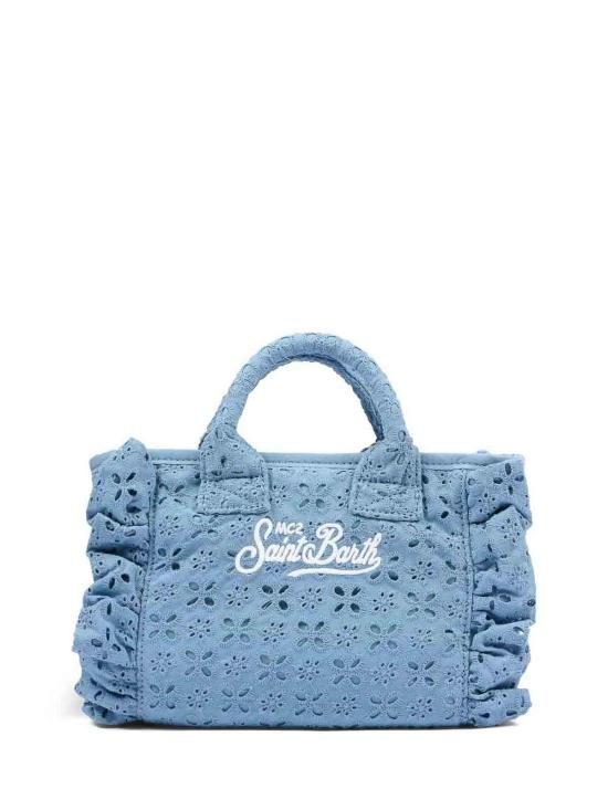 26SS 세인트바쓰 토트백 VAMI01800549L Light Blue - MC2 SAINT BARTH
