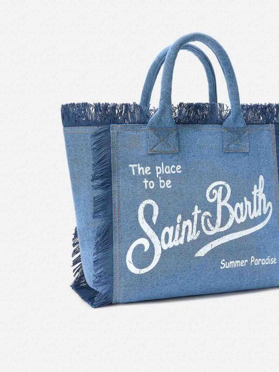 26SS 세인트바쓰 토트백 VANI00100009L Denim - MC2 SAINT BARTH