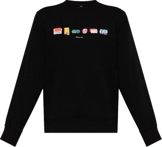 26FW 폴 스미스 스웨터 M2R668UWP585779 BLACK