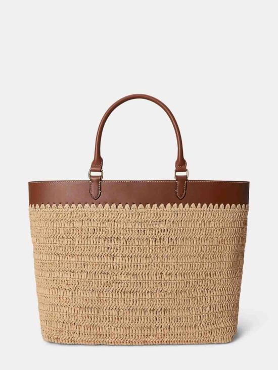 26SS 랄프 로렌 토트백 431982183001 Beige - RALPH LAUREN
