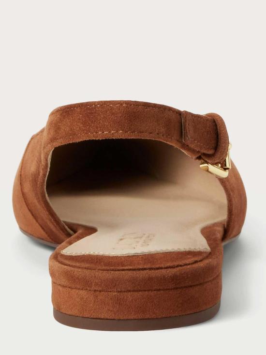26SS 랄프 로렌 플랫 슈즈 802967746002 Brown - RALPH LAUREN
