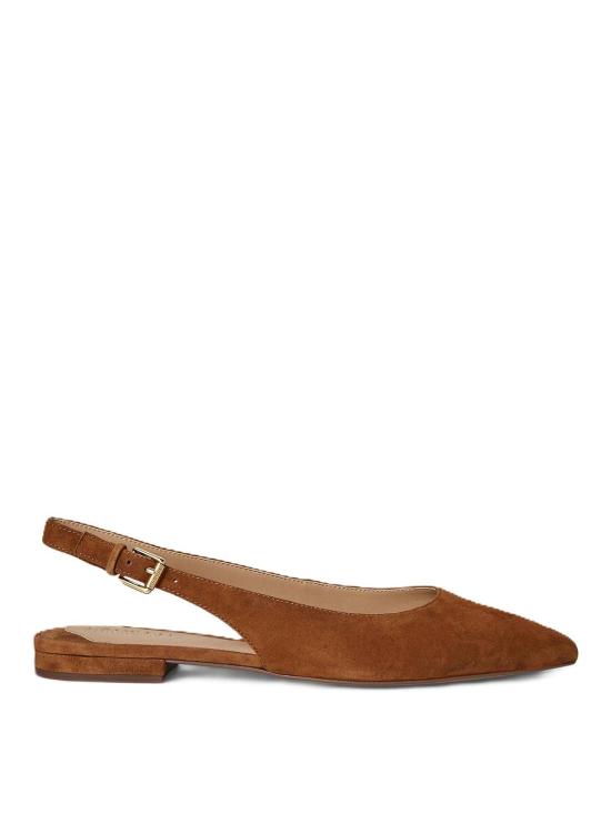 26SS 랄프 로렌 플랫 슈즈 802967746002 Brown