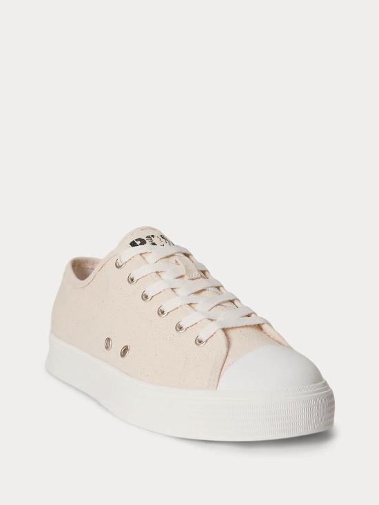 26SS 폴로 랄프로렌 스니커즈 809P07627001 Beige - POLO RALPH LAUREN