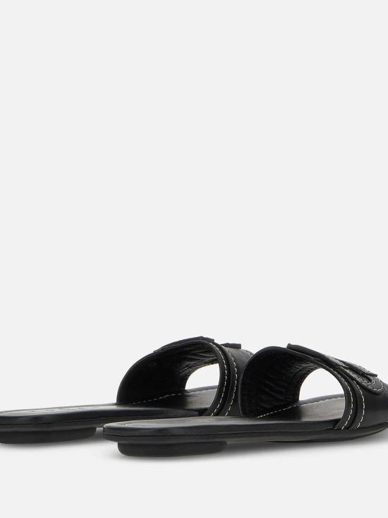 26SS 호간 뮬/슬리퍼 HXW6850GC20KXTB999 BLACK - HOGAN