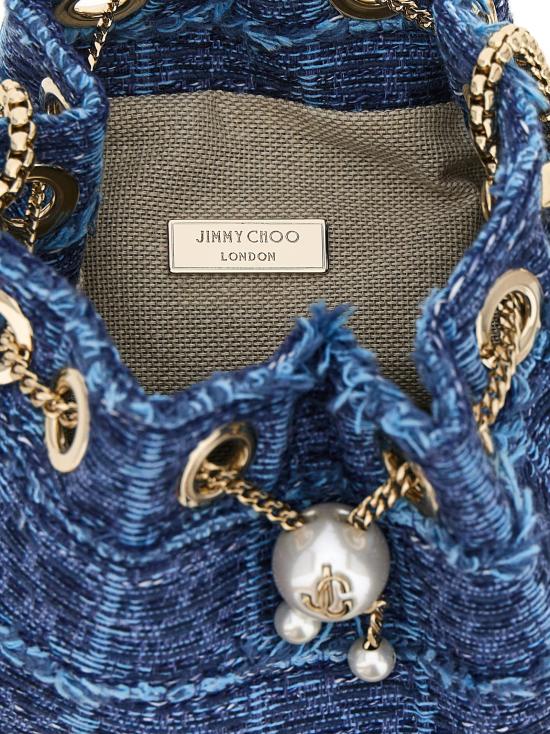 26FW 지미추 토트백 본본 핸드백 블루 - JIMMY CHOO