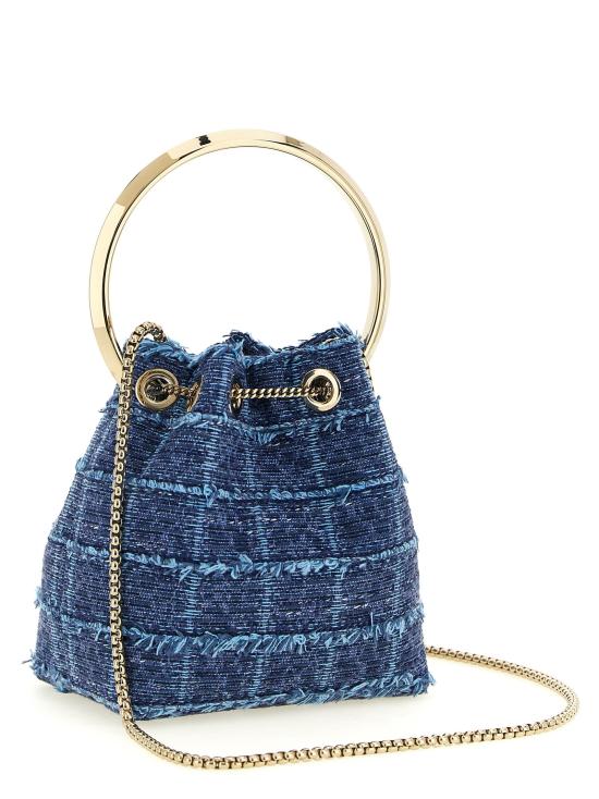 26FW 지미추 토트백 본본 핸드백 블루 - JIMMY CHOO