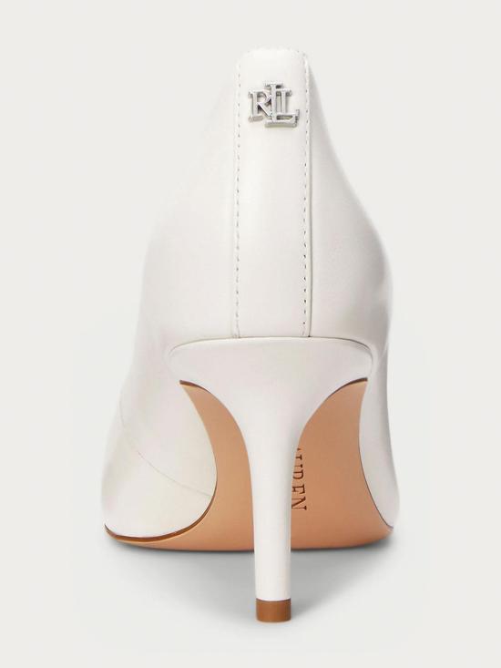 26SS 랄프 로렌 힐/펌프스 802972024002 WHITE - RALPH LAUREN