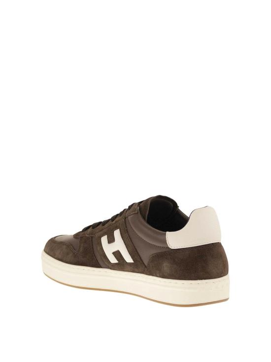 26SS 호간 스니커즈 HXM6680FZ00UHC0CAJ Brown - HOGAN
