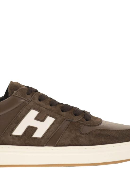 26SS 호간 스니커즈 HXM6680FZ00UHC0CAJ Brown - HOGAN
