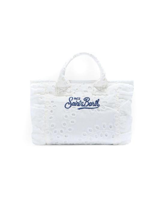 26SS 세인트바쓰 토트백 VAMI01800434L White - MC2 SAINT BARTH