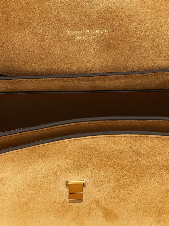 26FW 토리버치 크로스백 키라 턴락  브라운 - TORY BURCH