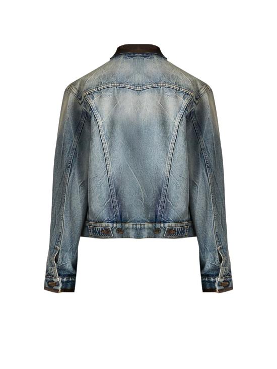 26FW 미우미우 데님 블루종 자켓 GWB273 175SF0076 Iight blue - MIU MIU