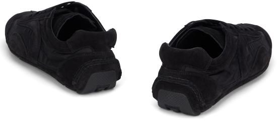 26SS 프라다 몬테카를로 리에디션 2005 스웨이드 스니커즈 4E1165FG001D7R F0002 Nero - PRADA