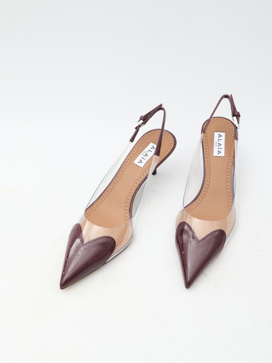 26FW 알라이아 샌들 AA3E057CK150 325 ROUGE GRENAT - ALAIA