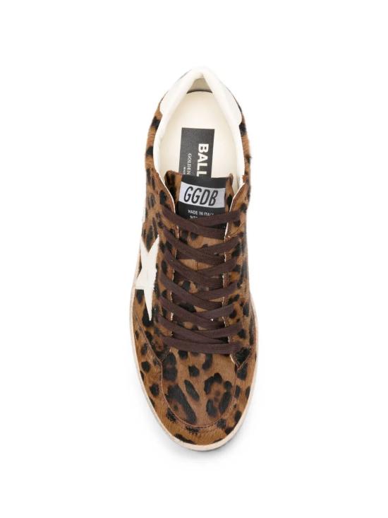 26FW 골든구스 스니커즈 GMF00117F008703 55655 BROWN CREAM LEO - GOLDEN GOOSE