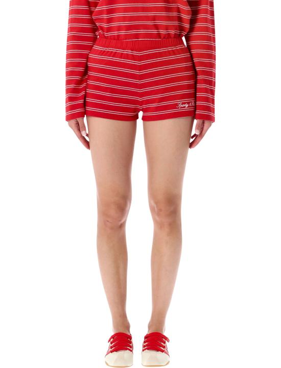 26SS 스포티앤리치 스트레이트 팬츠 SH071710326RE33 3953 RUBY WHITE