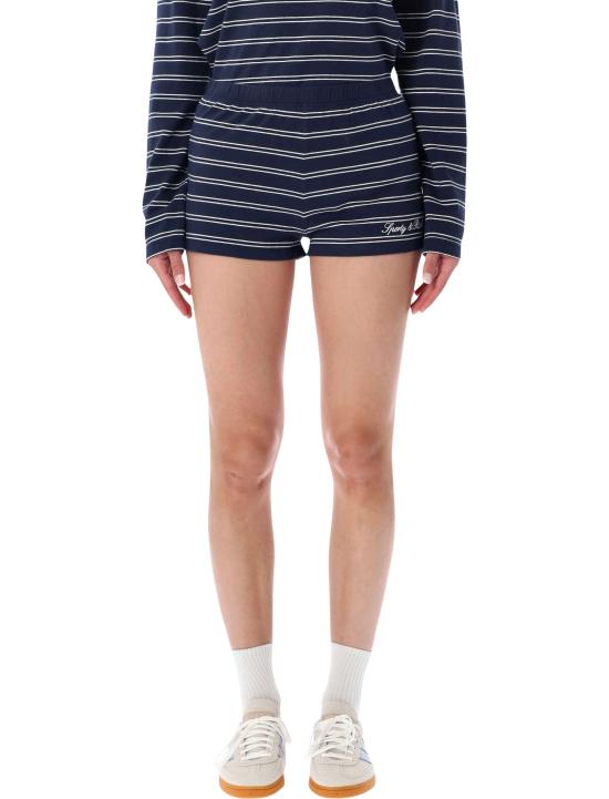 26SS 스포티앤리치 스트레이트 팬츠 SH071710326BL107 3907 DARK NAVY WHITE