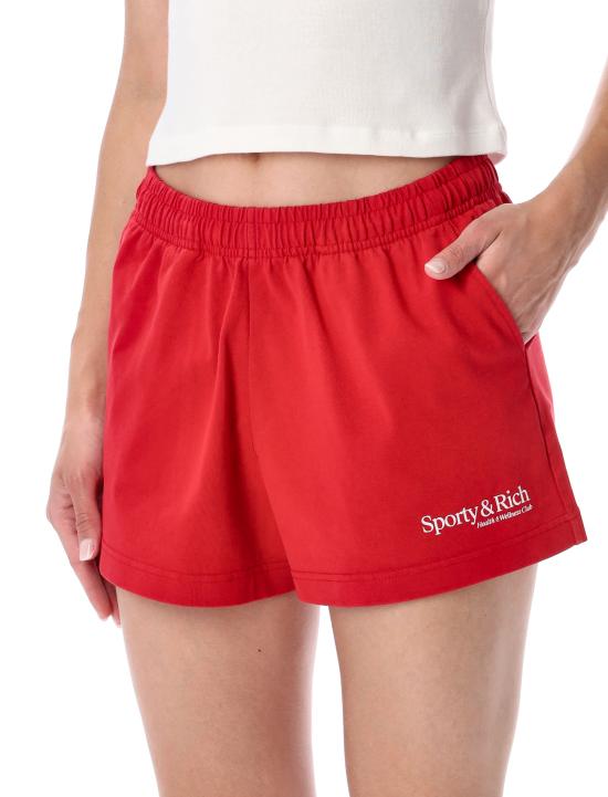 26SS 스포티앤리치 스트레이트 팬츠 SH037710087RE15 182 RUBY WHITE - SPORTY & RICH