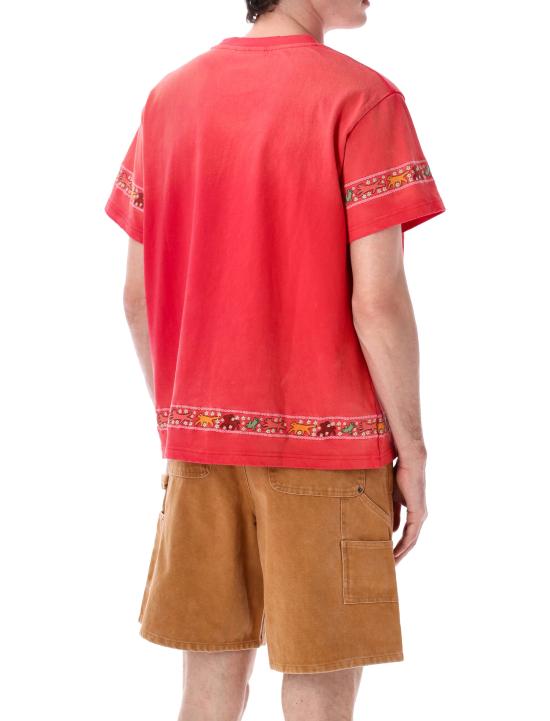 26SS 파운드 반팔 티셔츠 FOSS26TT14012 6364 WASH RED - FOUND