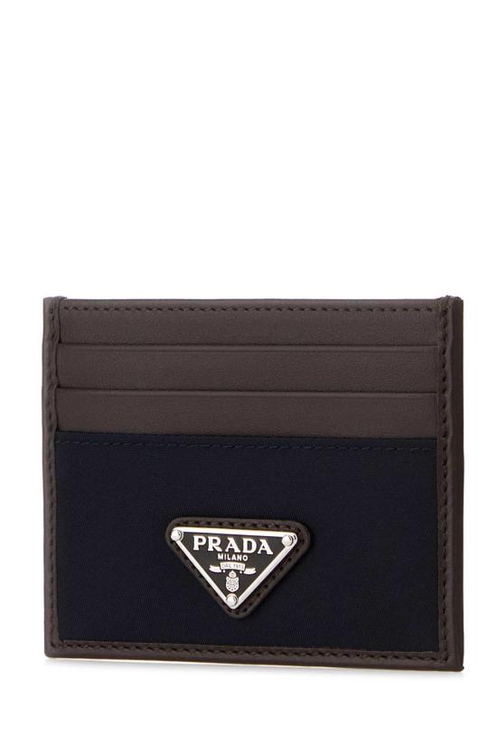 26SS 프라다 앤티크 레더 가죽 카드 지갑 앤티크 레더 가죽 카드 지갑 2MC0252DW3 F0008 BLEU - PRADA