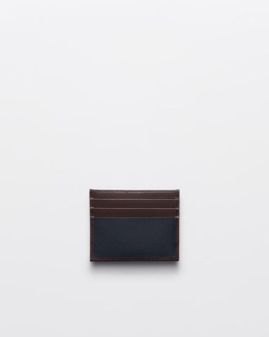 26SS 프라다 앤티크 레더 가죽 카드 지갑 앤티크 레더 가죽 카드 지갑 2MC0252DW3 F0008 BLEU - PRADA