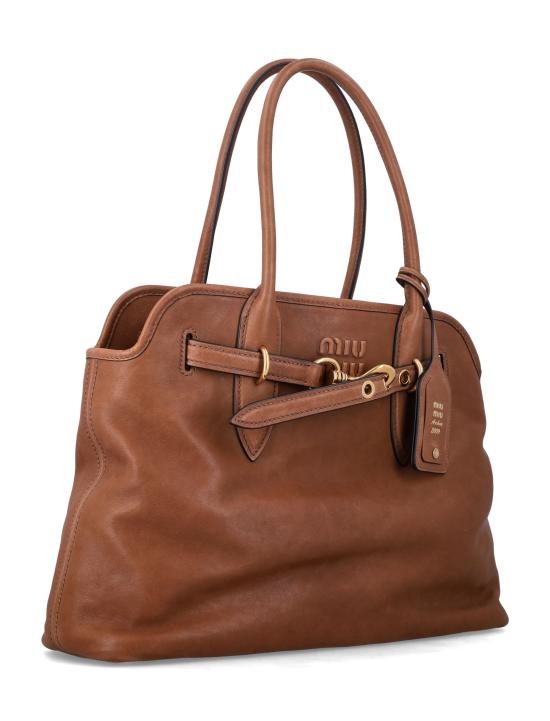 26SS 미우미우 아방뛰르 나파 레더 백 5BG2912BBL F0316 ROVERE - MIU MIU