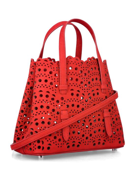26FW 알라이아 토트백 AA1S06720CA322 385 ROUGE VIF - ALAIA