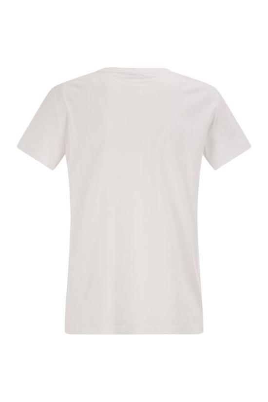 26FW 막스마라 파파이 코튼 저지 티셔츠 2621946051600 001 WHITE - MAX MARA