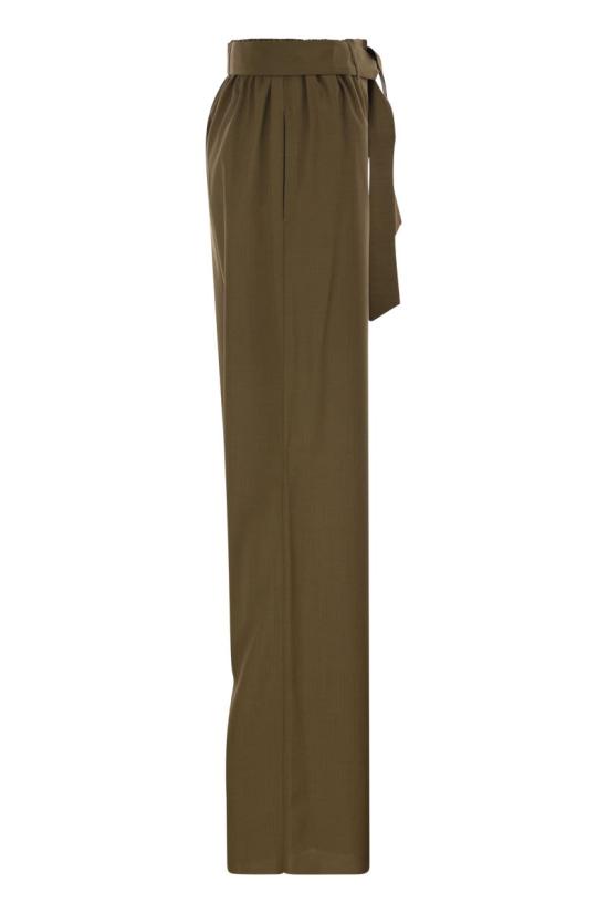 26FW 막스마라 트레이닝/조거 팬츠 2621136251600 015 KHAKI - MAX MARA