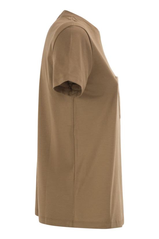 26FW 막스마라 반팔 티셔츠 2621946051600 003 CAMEL - MAX MARA