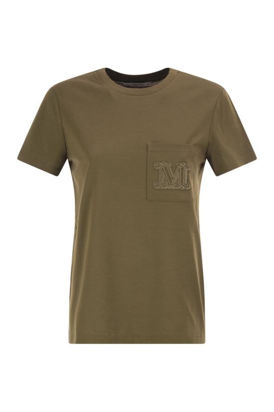 26FW 막스마라 반팔 티셔츠 2621946051600 006 KHAKI