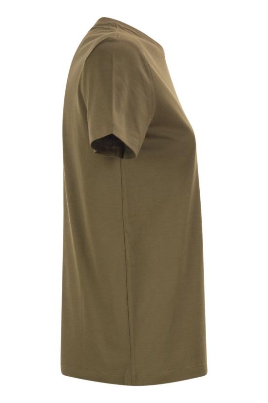 26FW 막스마라 반팔 티셔츠 2621946051600 006 KHAKI - MAX MARA