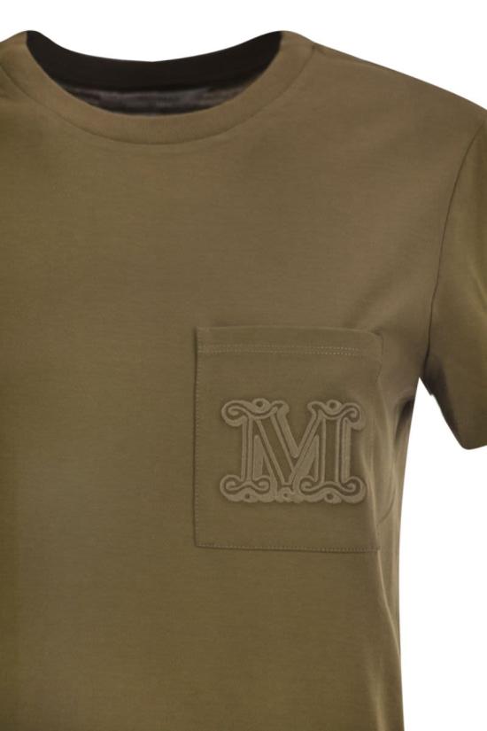 26FW 막스마라 반팔 티셔츠 2621946051600 006 KHAKI - MAX MARA