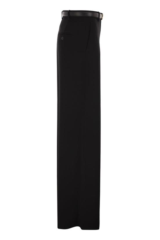 26FW 막스마라 스트레이트 팬츠 2626136045600 001 BLACK - MAX MARA