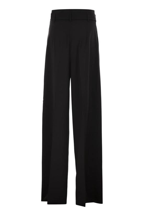 26FW 막스마라 스트레이트 팬츠 2626136021600 010 BLACK - MAX MARA