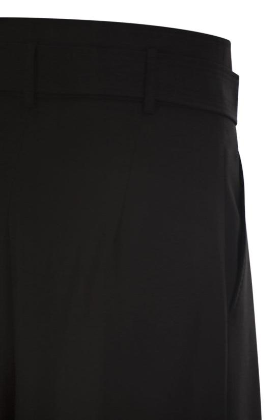 26FW 막스마라 스트레이트 팬츠 2626136021600 010 BLACK - MAX MARA
