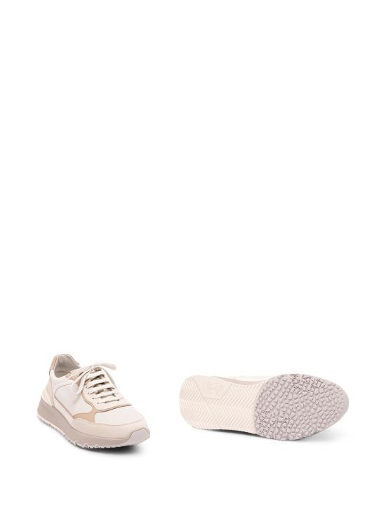 26FW 브루넬로 쿠치넬리 스니커즈 MZUSNEO355 CTG72 CREAM - BRUNELLO CUCINELLI