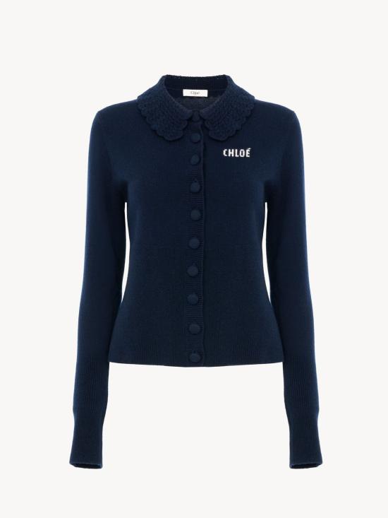 26FW 끌로에 가디건 CH26AMC16711 4C3 INK NAVY