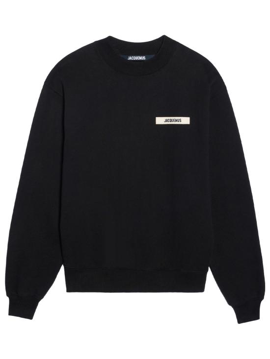 26FW 자크뮈스 그로그랭 스웨트 셔츠 SSM00206AJ00126 990 BLACK