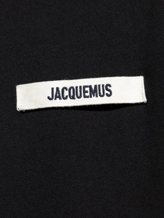 26FW 자크뮈스 그로그랭 후드 티셔츠 HOM00247AJ00126 990 BLACK - JACQUEMUS