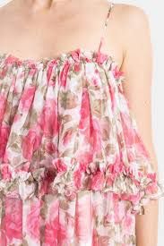 26SS 끌로에 미디 원피스 CH26UR124278 91Y WHITEPINK 1 91Y WHITE PINK 1 - CHLOE