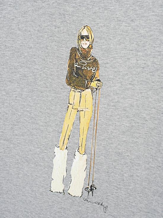 26SS UN-ARTIG 반팔 티셔츠 W25412503 HEATHER GREY - OTHER BRANDS