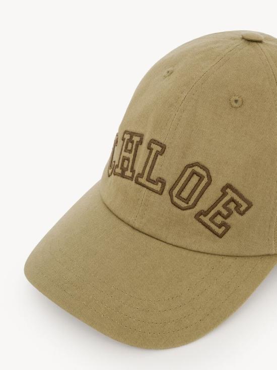 26FW 끌로에 모자 CH26AHC04CTN 21Q DEEP KHAKI - CHLOE