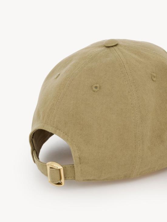 26FW 끌로에 모자 CH26AHC04CTN 21Q DEEP KHAKI - CHLOE