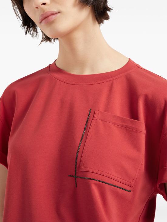 25SS 브루넬로 쿠치넬리 반팔 티셔츠 M0T81HA850 C2872 - BRUNELLO CUCINELLI