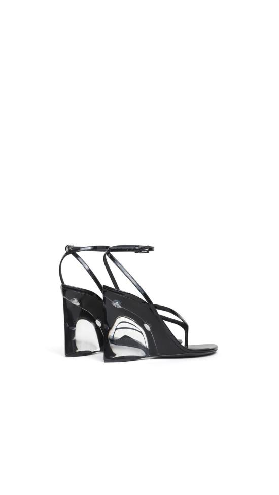 26SS 알라이아 샌들 AA3S3007I037 999 NOIR - ALAIA