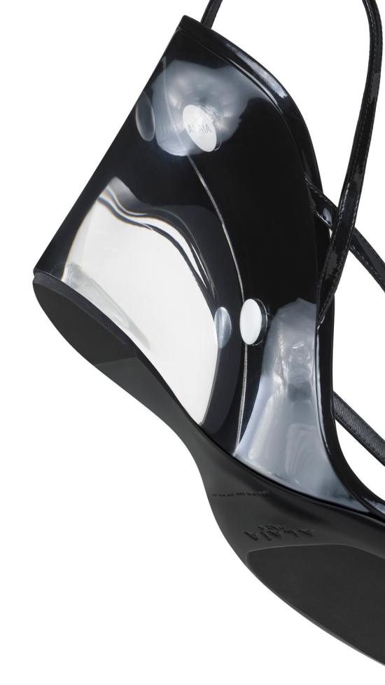 26SS 알라이아 샌들 AA3S3007I037 999 NOIR - ALAIA