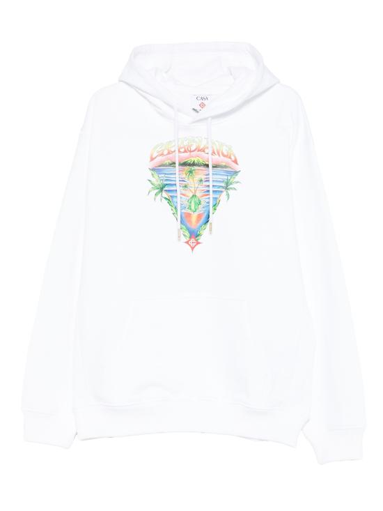 26SS 카사블랑카 후드 티셔츠 MSP26JTP29204 INNOCENCE TRIANGLE